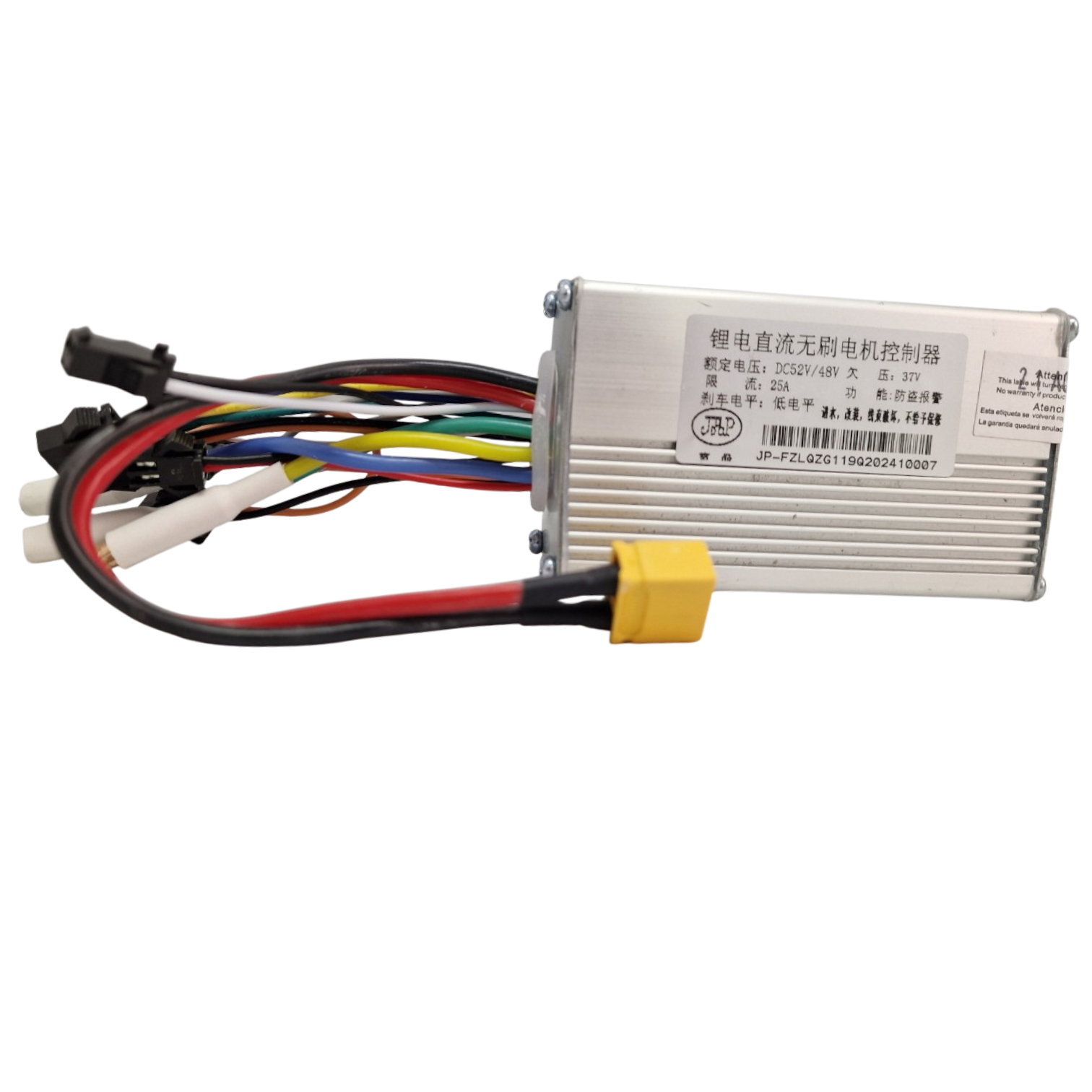 Sterownik + Wyświetlacz Bez-hallotronowy J&P 52/48V 25A 4 31 października, 2025 Sterownik + Wyświetlacz Bez-hallotronowy J&P 52/48V 25A - obrazek 2