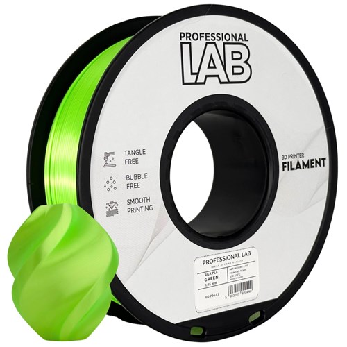 Filament Prof. Lab Silk PLA 1.75mm 1kg Zielony | Green 2 31 października, 2025 Filament Prof. Lab Silk PLA 1.75mm 1kg Zielony | Green